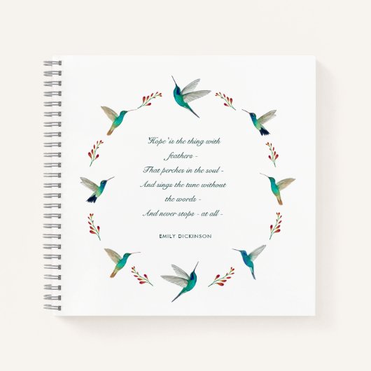 Hope Hummingbird Journal Notitieboek (Voorkant)