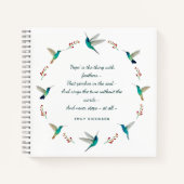 Hope Hummingbird Journal Notitieboek (Voorkant)