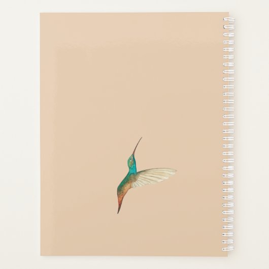 Hope Hummingbird Planner (Achterkant)