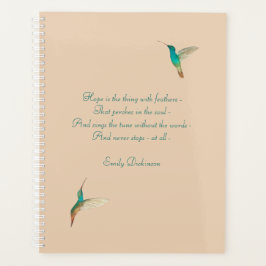 Hope Hummingbird Planner