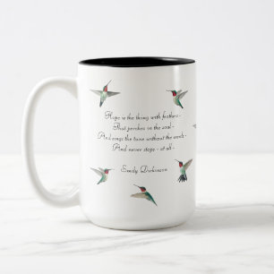 Hope Hummingbird Tweekleurige Koffiemok