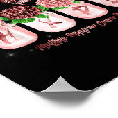 Hope Hydrangea Flower Butterfly Multiple Myeloma C Poster (Hoek)