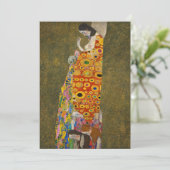 Hope II van Gustav Klimt,  Art Nouveau (Staand voorkant)