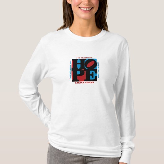 HOPE Inauguration T shirt (Voorkant)