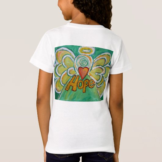 Hope Inspiration Angel Shirt (Kunst aan de achterk (Achterkant)