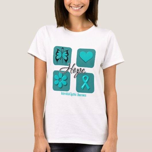 Hope Inspirations Interstitiale Cystitis T-shirt (Voorkant)