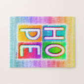 Hope Inspirerend Puzzle Legpuzzel (Horizontaal)