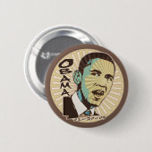 Hope is here ronde button 5,7 cm (Voorkant /achterkant)