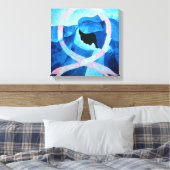 Hope is hier in 2012 canvas afdruk (Insitu (Slaapkamer))