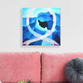 Hope is hier in 2012 canvas afdruk (Insitu (Woonkamer))