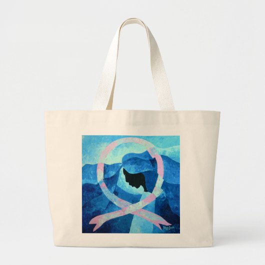Hope is hier in 2012 grote tote bag (Voorkant)