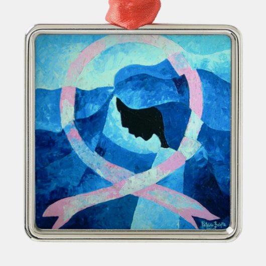 Hope is hier in 2012 metalen ornament (Voorkant)