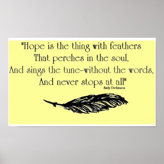 hope is... poster (Voorkant)