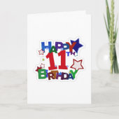HOPE IT IS COOL LIKE YOU "11 YEARS OLD" CARD KAART (Voorkant)