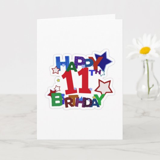 HOPE IT IS COOL LIKE YOU "11 YEARS OLD" CARD KAART (Kleine Plant)