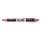 Hope Joy Breast Cancer Pink Ribbon Flowers Pen (Bodem)