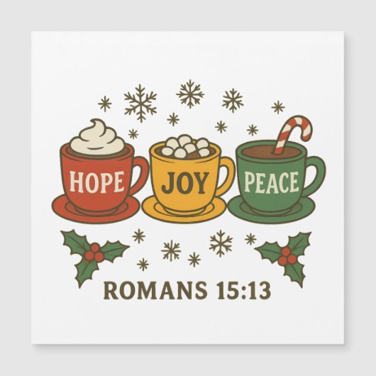 Hope joy Peace and Cocoa (Voorkant)