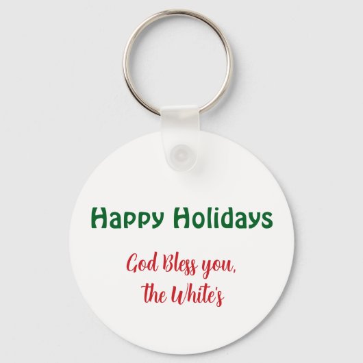 Hope joy Peace and Cocoa Sleutelhanger (Achterkant)