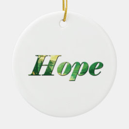 Hope. Keramisch Ornament