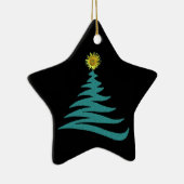 Hope kerstboomversiering - Star Keramisch Ornament (Rechts)