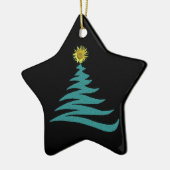 Hope kerstboomversiering - Star Keramisch Ornament (Links)
