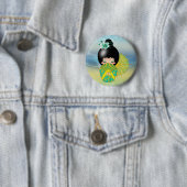 Hope kokeshi Doll Pin Badge Ronde Button 5,7 Cm (In situ)