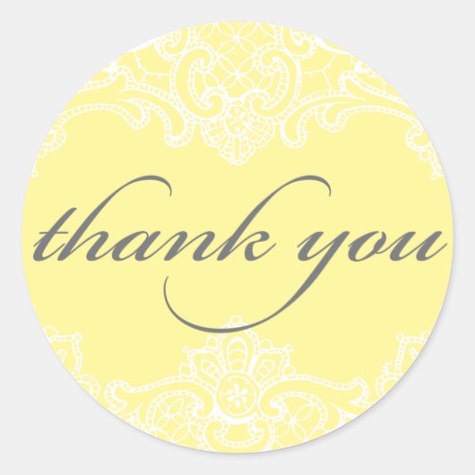 Hope Lace Dank u Sticker (Voorkant)