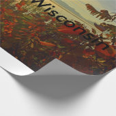 Hope Lake Wisconsin wrapping paper Cadeaupapier (Hoek)