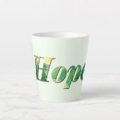 Hope. Latte Mok (Voorkant)