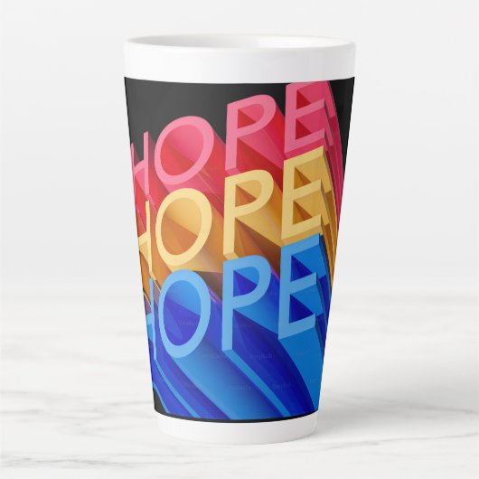 Hope Latte Mok (Voorkant)