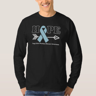 Hope Legg Calve Perthes Disease Awareness Light Bl T-shirt