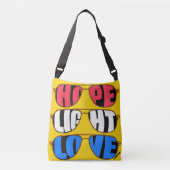 Hope Light Love Biden Crossbody Bag Tas (Voorkant)
