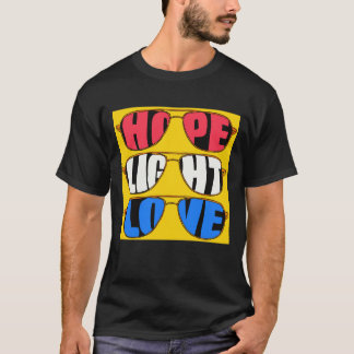 Hope Light Love Biden Mannen Tshirt