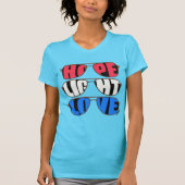 Hope Light Love Women's T-Shirt (Voorkant)