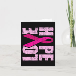 HOPE LOVE Bewustzijn over borstkanker Wereldkanker Kaart