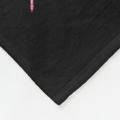 Hope Love Brain Aneurysma Awareness Dragonfly Fleece Deken (Hoek)