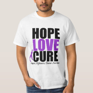 Hope Love Cure Alzheimer Disease T-shirt