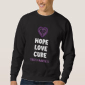 Hope Love Cure Epilepsy Awareness Epileptic Brain  Trui (Voorkant)
