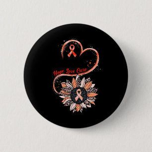 Hope Love Cure Fighter Zonnebloem RSD CRPS Awarene Ronde Button 5,7 Cm