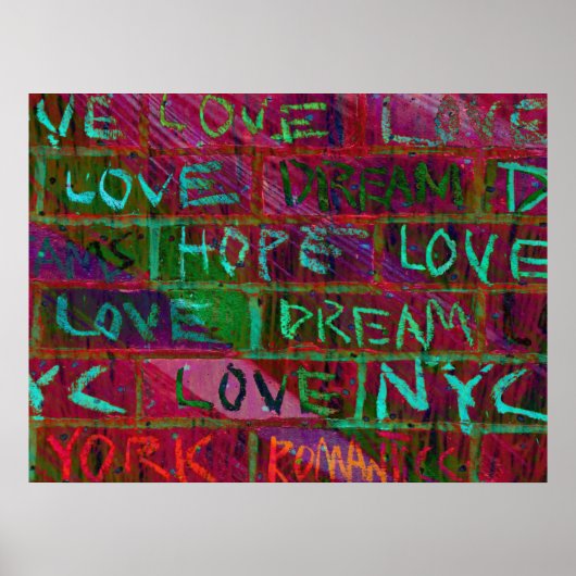 Hope Love Dream Poster (Voorkant)