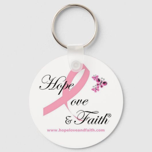 Hope Love & Faith Sleutelhanger (Voorkant)