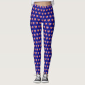 Hope Love Hearts Gepersonaliseerd Art Design Leggi Leggings (Voorkant)