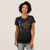 Hope Love Understanding - Autisme Awareness T-shirt (Voorkant volledig)