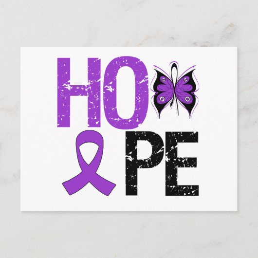 Hope Lupus Awareness Briefkaart (Voorkant)