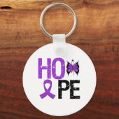 Hope Lupus Awareness Sleutelhanger (Voorkant)