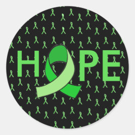 HOPE Lyme Disease Ribbon Sticker