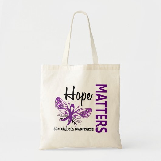 Hope Matterfly Sarcoidose Tote Bag (Voorkant)