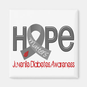 Hope Matters 2 jeugddiabetes Magneet