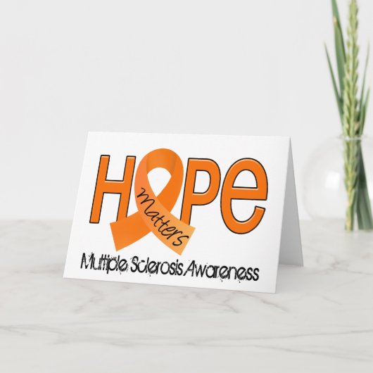 Hope Matters 2 Multiple Sclerose MS Kaart (Voorkant)