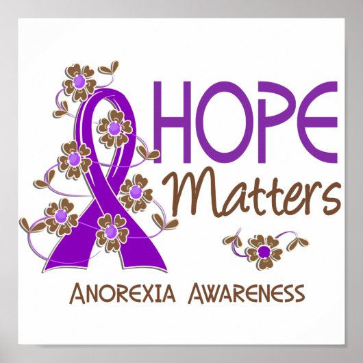 Hope Matters 3 Anorexia Poster (Voorkant)